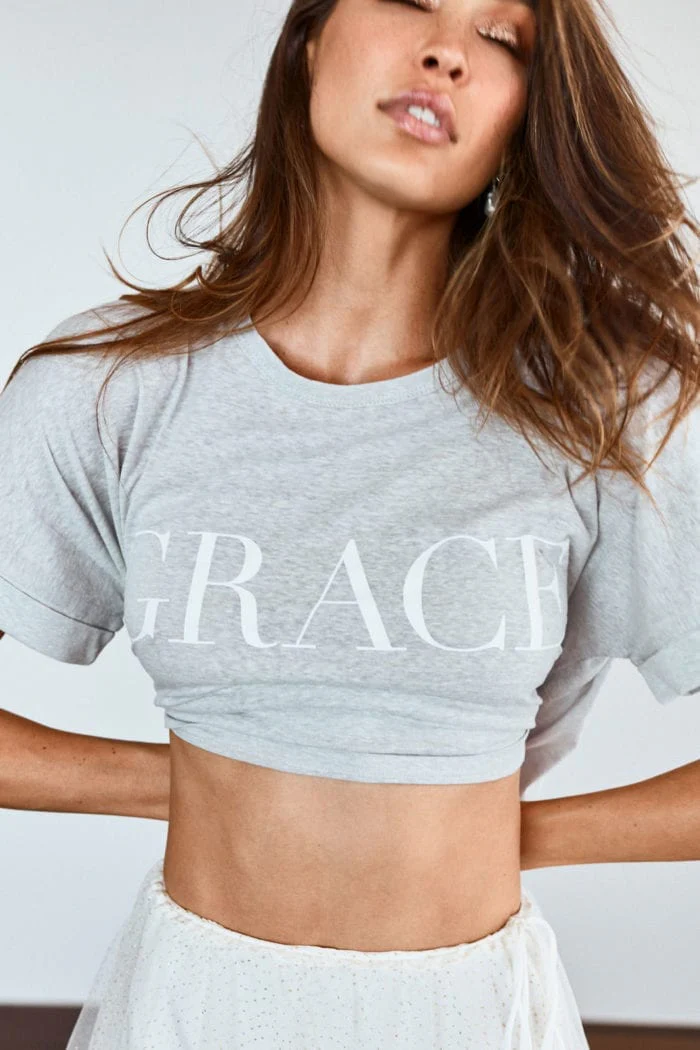 Grace Tee Grey - Image 8
