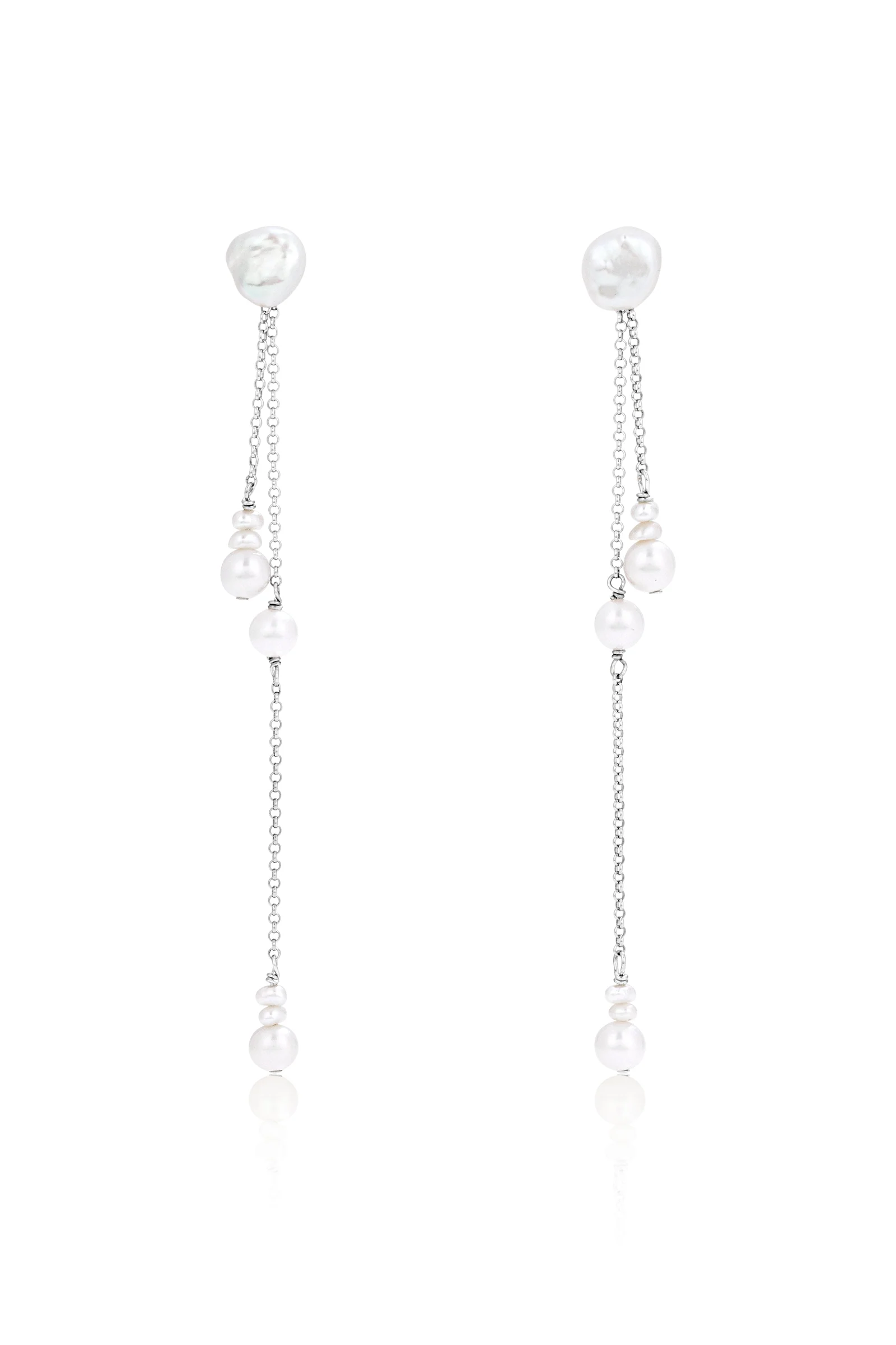 Nova Pearl Earrings - Image 7